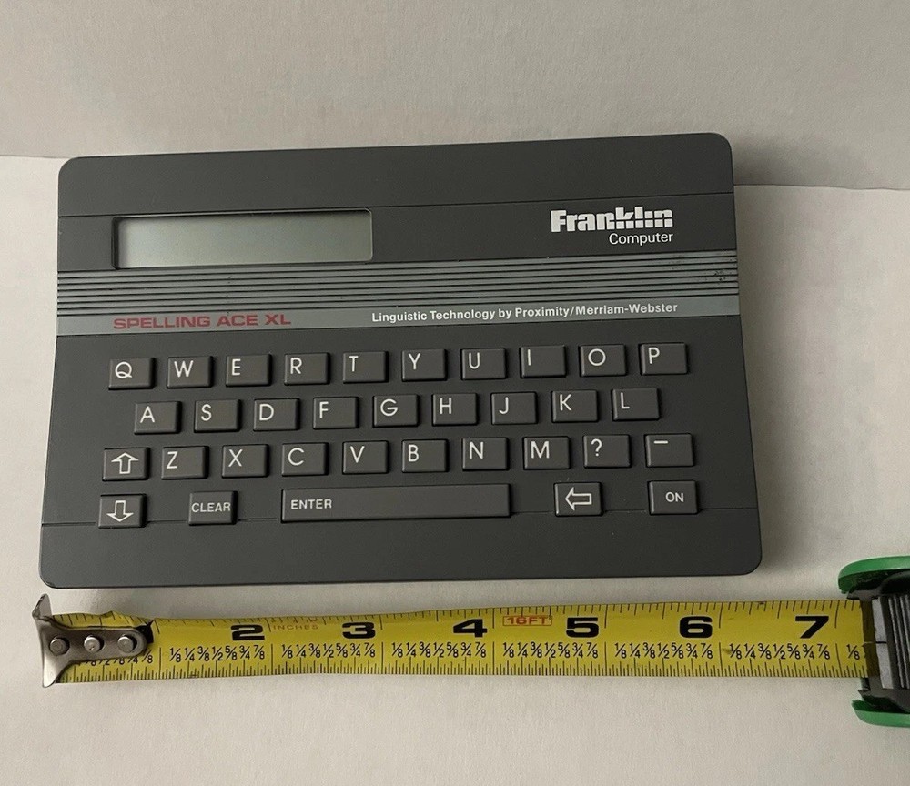 Vintage Franklin Computer Spelling Ace XL- Tested, Works