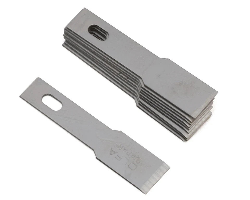 Tamiya 74101 Modelers Knife Pro Replacement Blades Chisel (10 pcs)