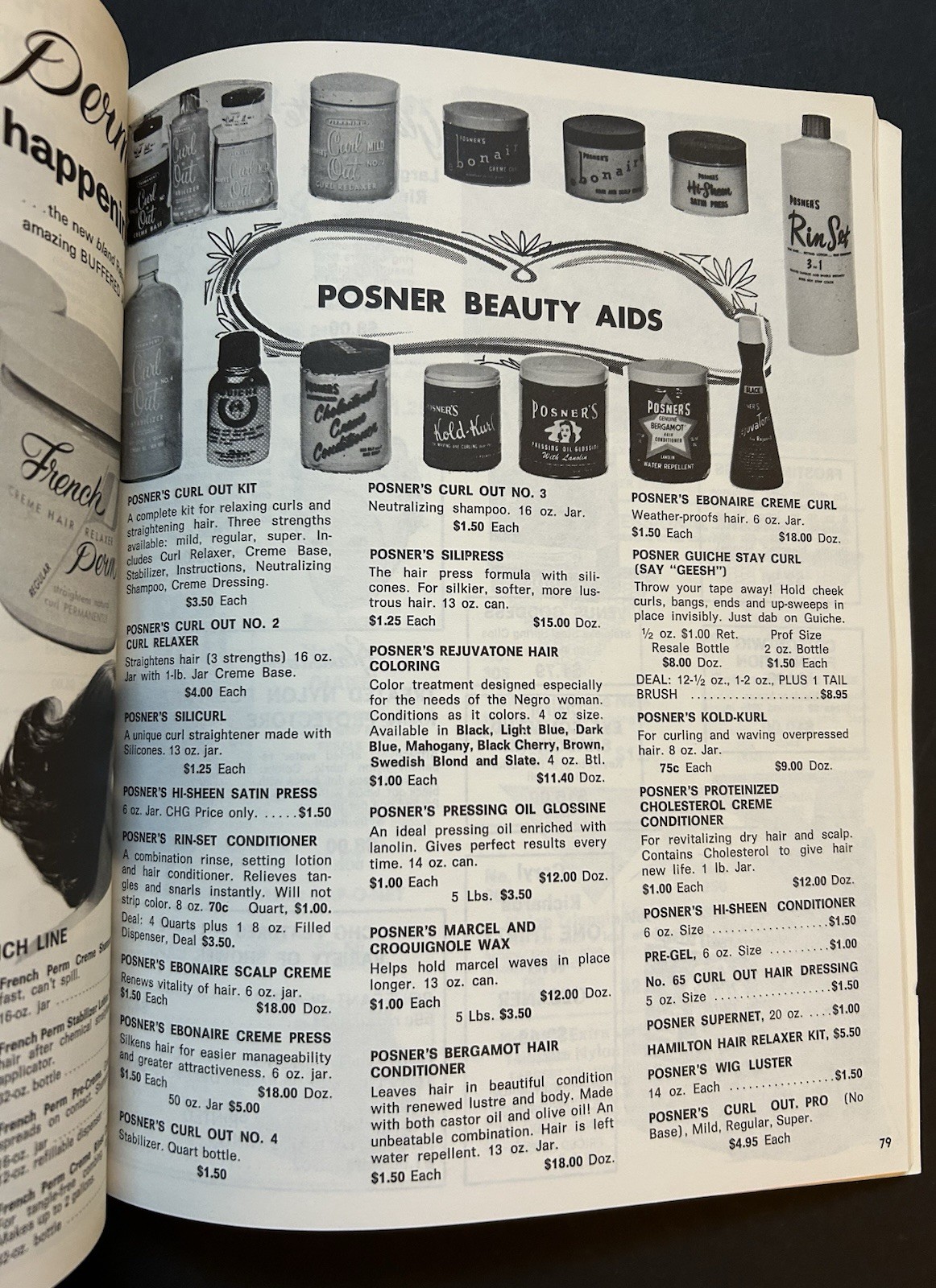 Chicago Hair Goods Catalog SALON Includes African American WIGS Ultra-Sheen