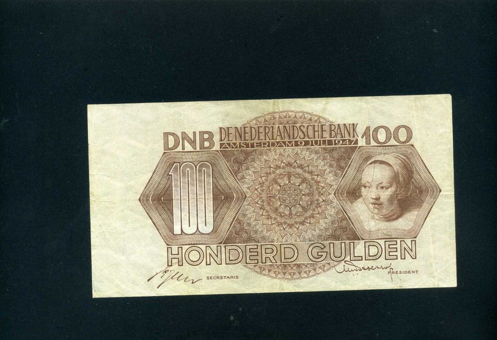 Netherlands 100 gulden 1947 - VF
