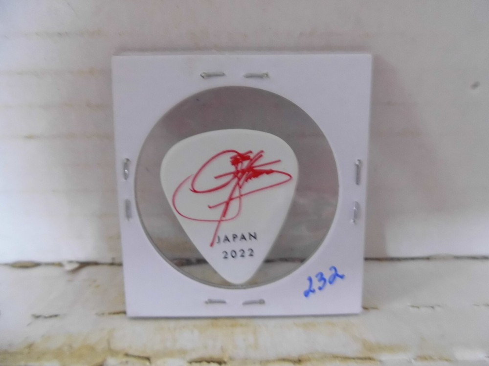 KISS "GENE SIMMONS" 2022 GUITAR PICK~READ DESCRIPTION #13~11