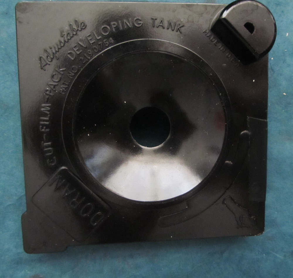 Vintage Doran cut film developing tank