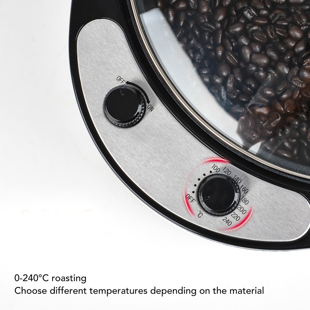 Coffee Roaster Machine Large Capacity 0‑240℃ Adjustment Efficient Roasting MBNT