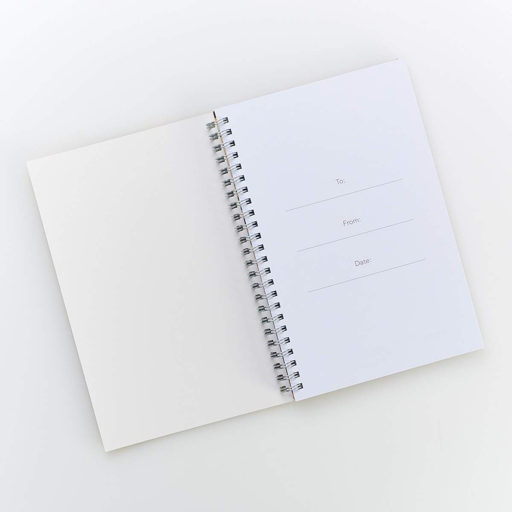 Inspirational Scripture Notebook - My Grace is Sufficient, 6.4 x 9 Inches