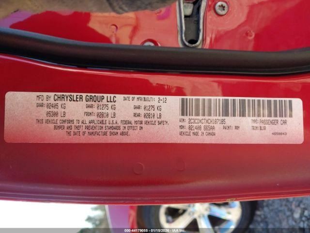 CHARGER   2012 Glove Box 4976587