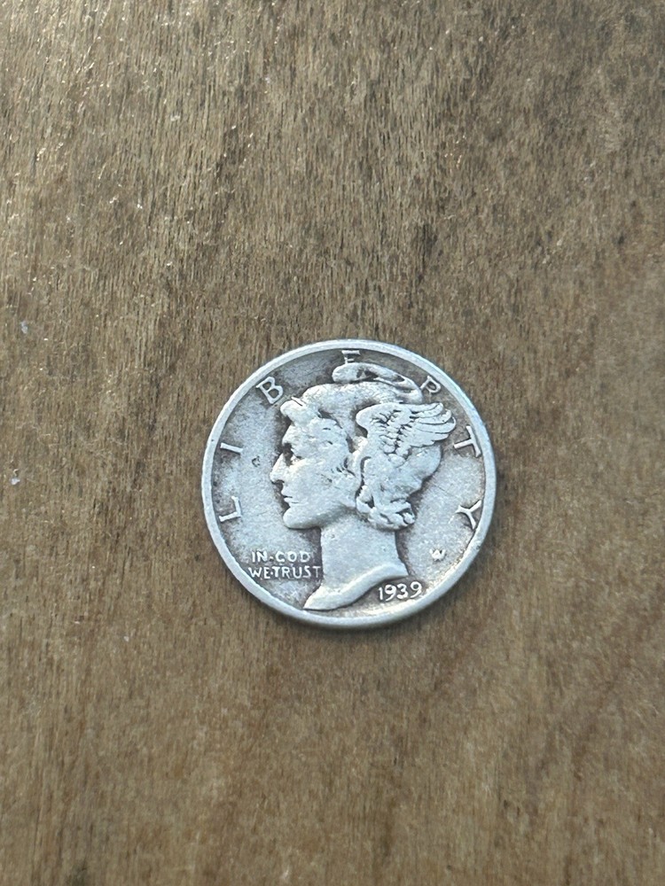 1939 Mercury Dime VF