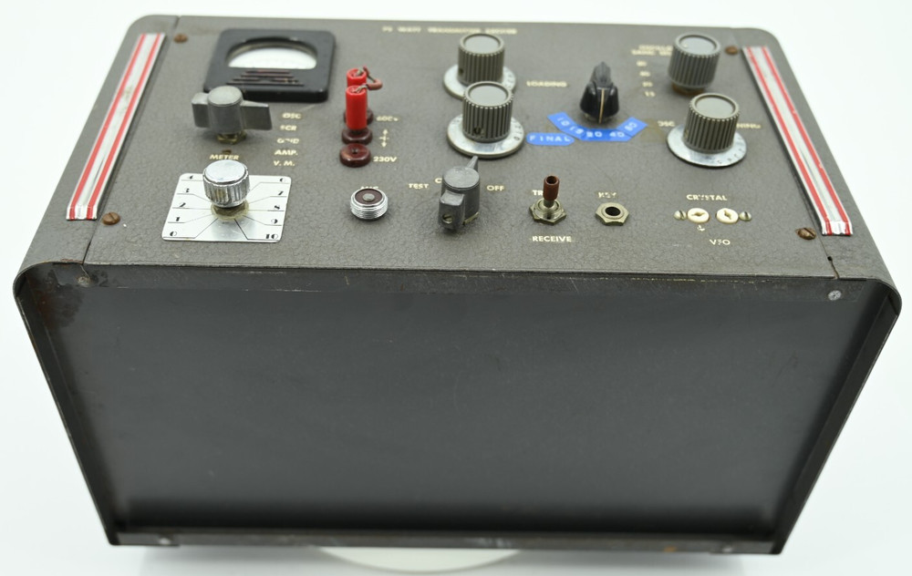 Vintage Ham Radio 75 WATT Transmitter Exciter