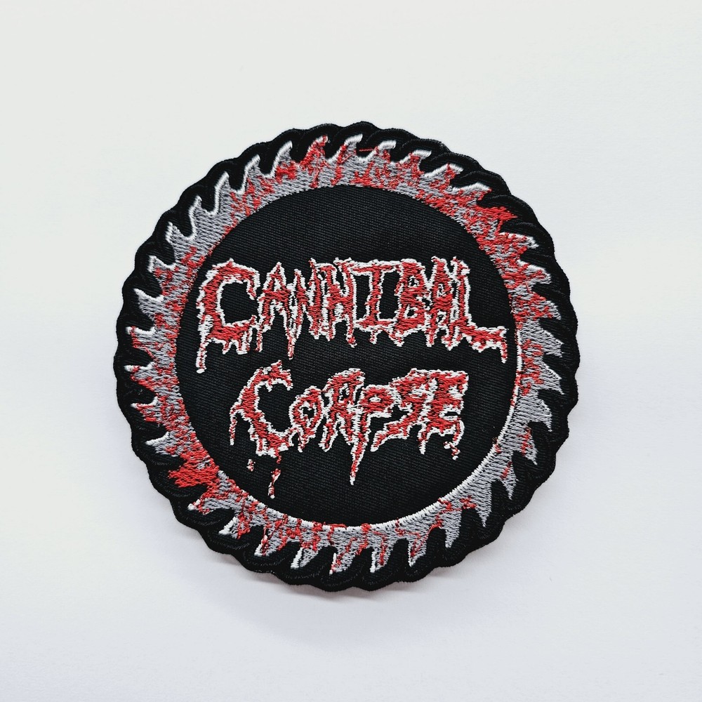 Cannibal Corpse Round EMBROIDERED  PATCH