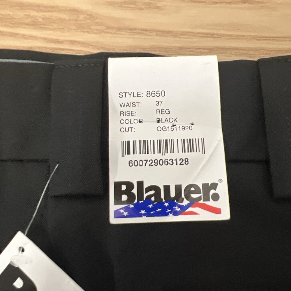 Blauer 8650 4-PKT Polyester Trouser Black 37 Regular