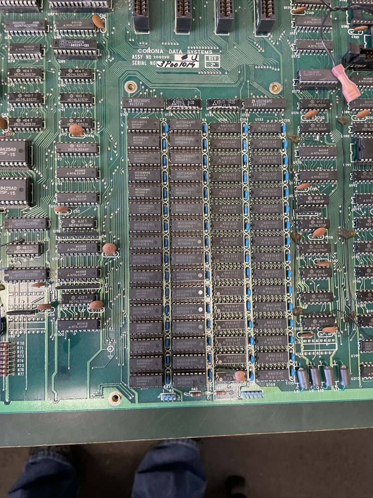 Corona Data Systems Mainboard Motherboard Untested