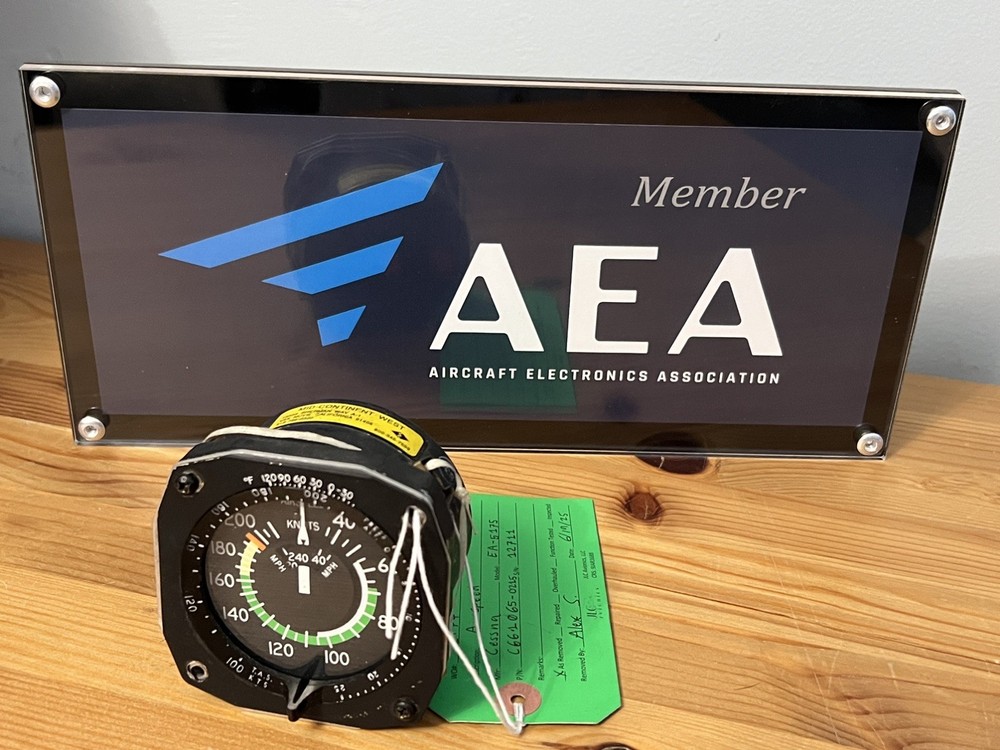 Cessna Airspeed Indicator p/n: EA-5175-30-CES Working Serviceable Condition