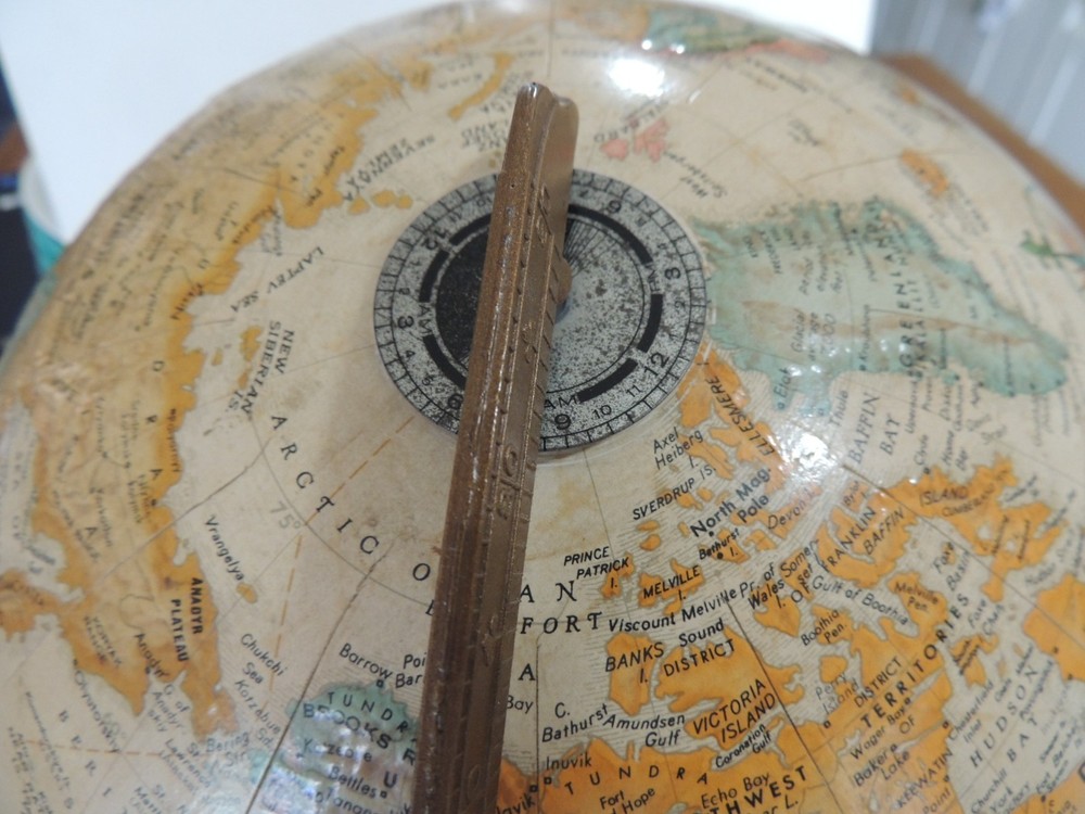 VINTAGE REPLOGLE 12" DIAMETER WORLD CLASSIC SERIES GLOBE