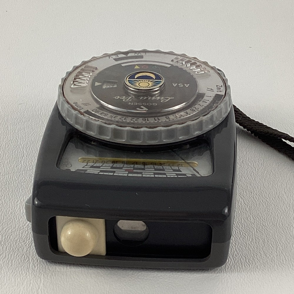 Vintage Gossen Luna-pro System Exposure Meter Case Light Meter Camera Accessory