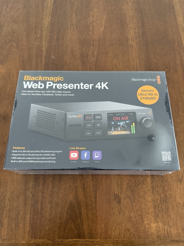 Blackmagic Web Presenter 4K