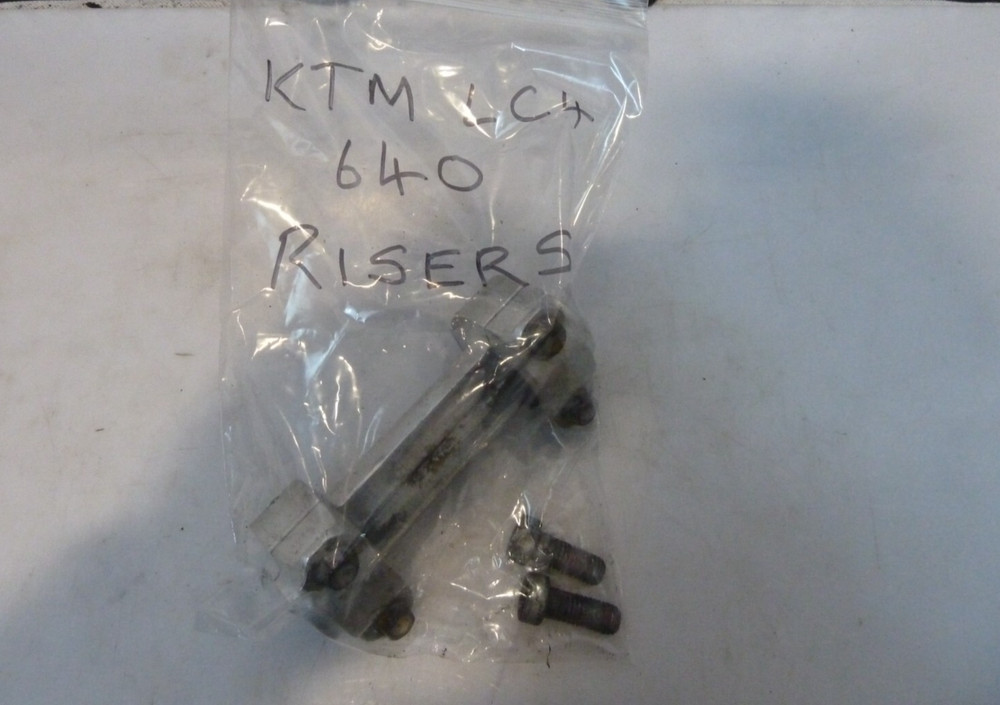 KTM LC4 Supermoto risers.