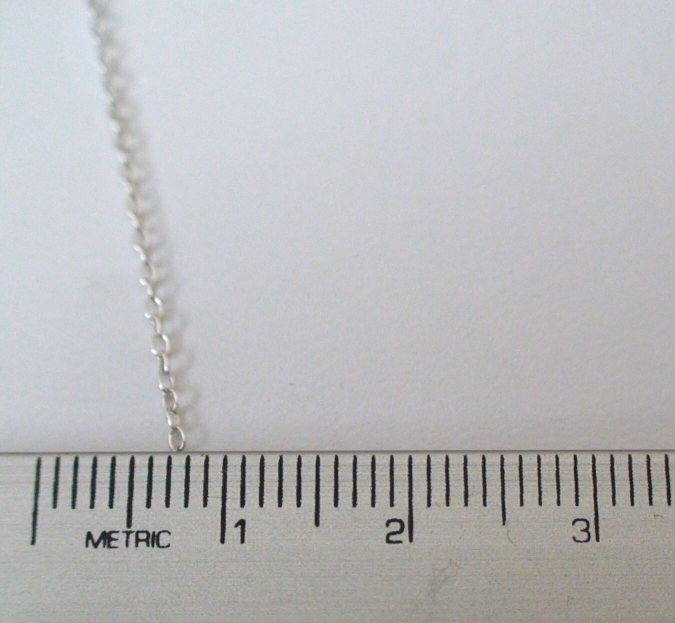 1mm Cable Chain Necklace - 925 Sterling Silver -16", 18", 20" Rolo Dainty Thin