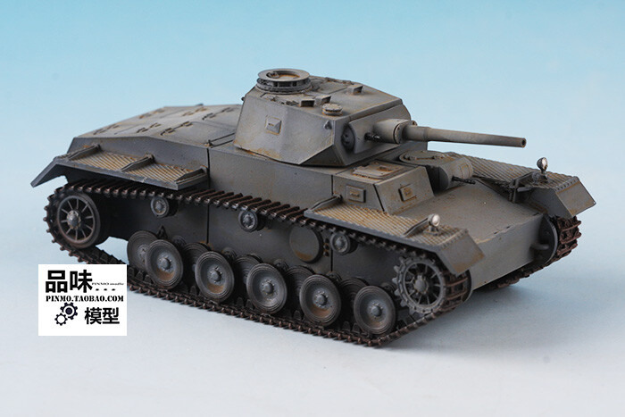 German VK6501 test vehicle tank model 1/72