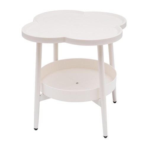 19.7 In Sofa Side Table Snack Table End Table With Storage Basket For Bedroom