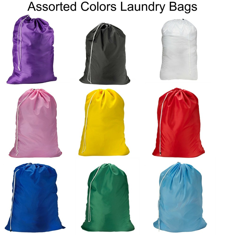 Extra Laundry Bag Heavy Duty Drawstring Large Jumbo Nylon 30" x 40"