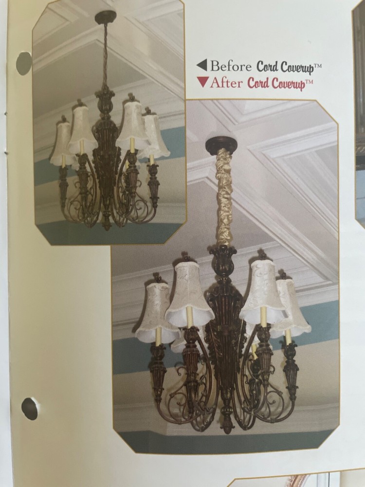 Chandelier chain covers