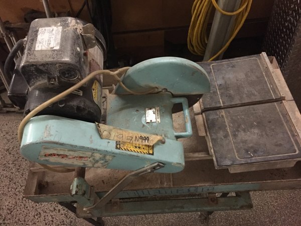 Target 1.5HP Tile Saw TA10100 PICK UP ONLY