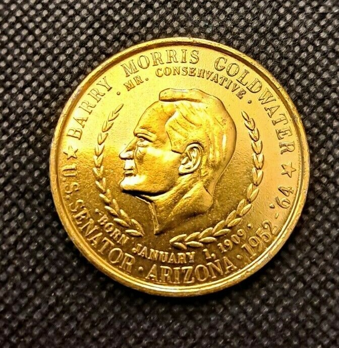 BARRY MORRIS GOLDWATER TOKEN!   e2520UXX