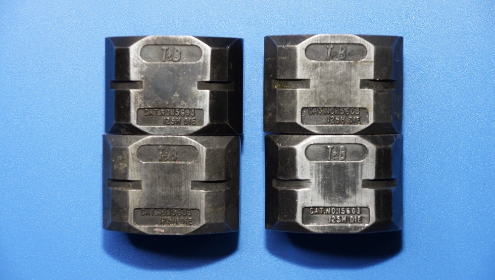 Thomas & Betts 15603 Code 125H Black Hex Die