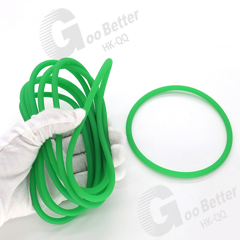 2/3/4/5/6/8/10mm Dia PU Solid Round Belt Polyurethane Close Loop Drive Belting