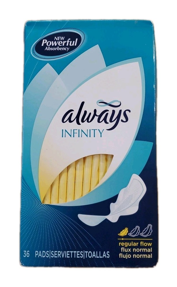 2007 Always Infinity Regular Flow Sealed Box of 36 Pads