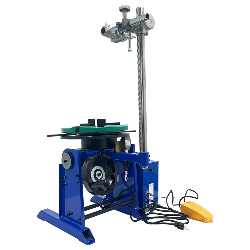 Welding Positioner Drill Chuck + Bracket 90 Degree Girth Welding Rotatuing Table