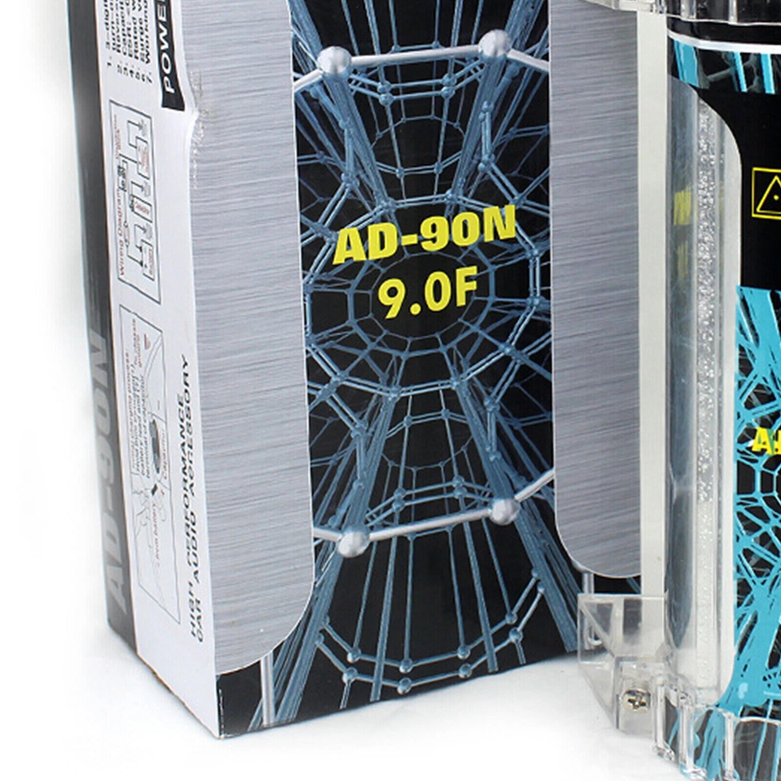 9.0 Farad Digital Capacitor,Car Audio Capacitor-10000W Peak,Protection for Amp