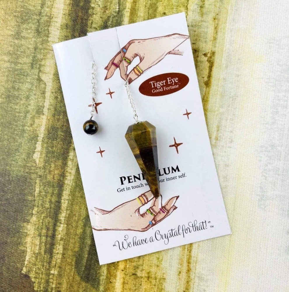 Stone Pendulum On Chain