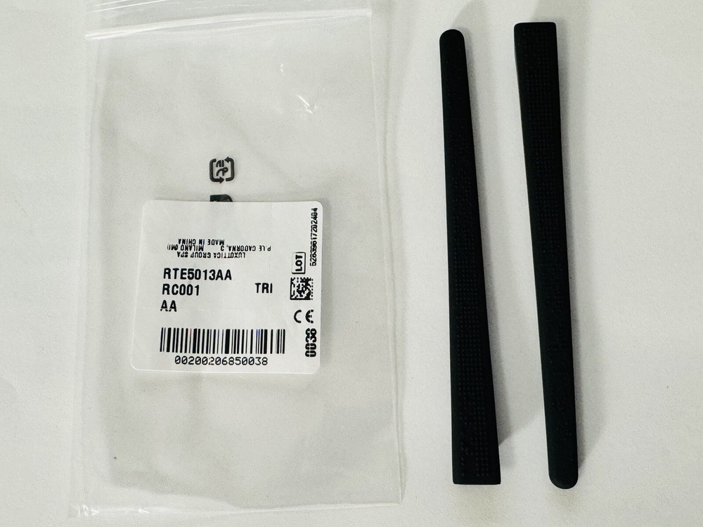 OAKLEY ACTUATOR SUNGLASSES REPLACEMENT BLACK EARSOCKS AUTHENTIC PAIR TEMPLE TIPS