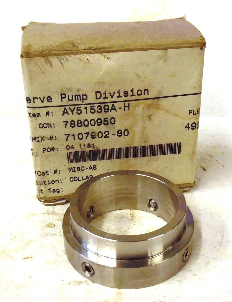 DURCO AY51539A-H COLLAR JC TYPE 1, FLOWSERVE PUMP DIVISION