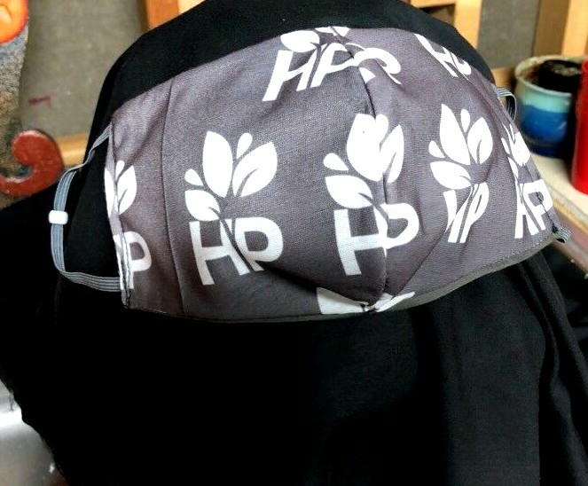 ***Huntley Park District*** REVERSIBLE Cotton Face mask (handmade)
