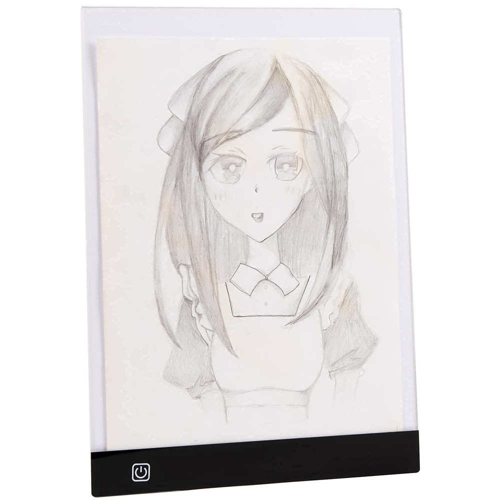A5 LED Light Box Adjustable Light Table Board Tracing Light for Drawing