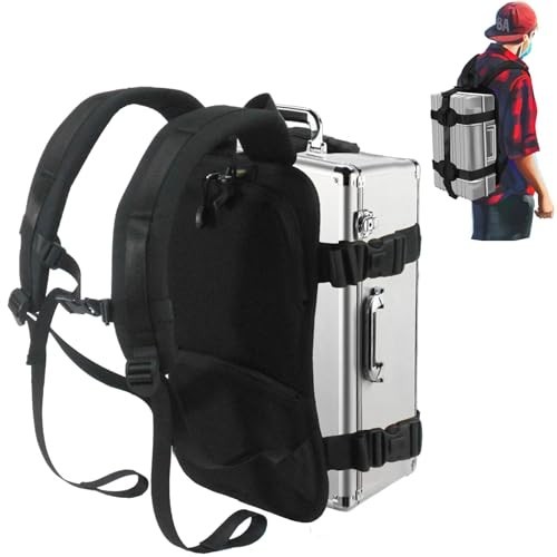 Heavy Duty Backpack Conversion Straps for 16"-21" Hard Shell Luggage Case
