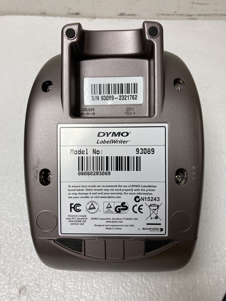 Dymo 400 Thermal Label Printer 93089 Tested w/ Power Supply & USB
