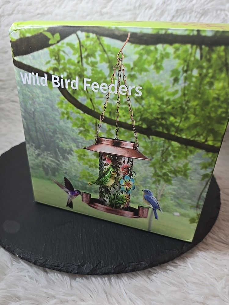 New Solar Bird Feeder