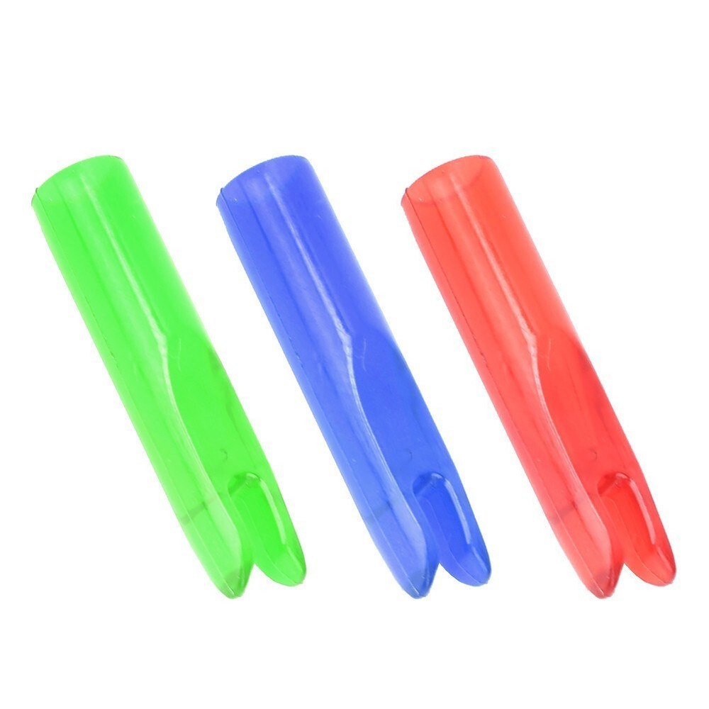 50Pcs Portable Plastic Bow Nock Insert Tail Archery Accessory for 6mm