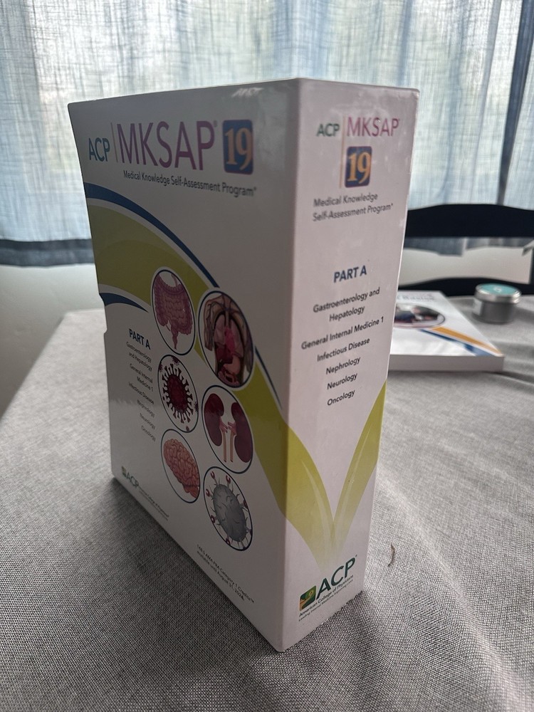 🌟💎✨ MKSAP 19 💎 FULL SET! 💎(Board Basics, Set Part A, and Set Part B) ✨💎🌟