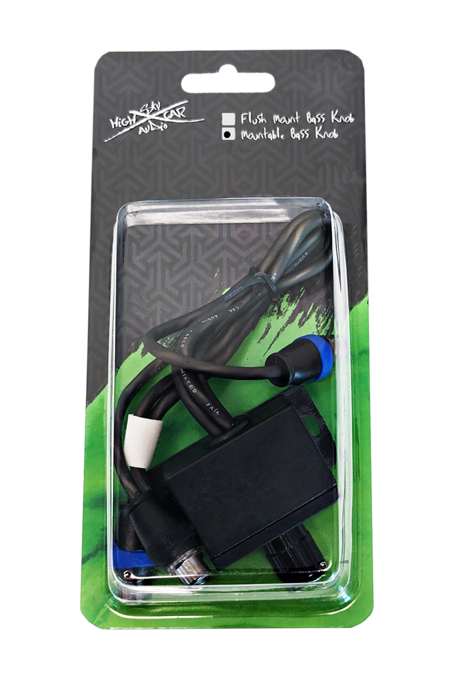 Sky High Car Audio Mountable Bass Knob