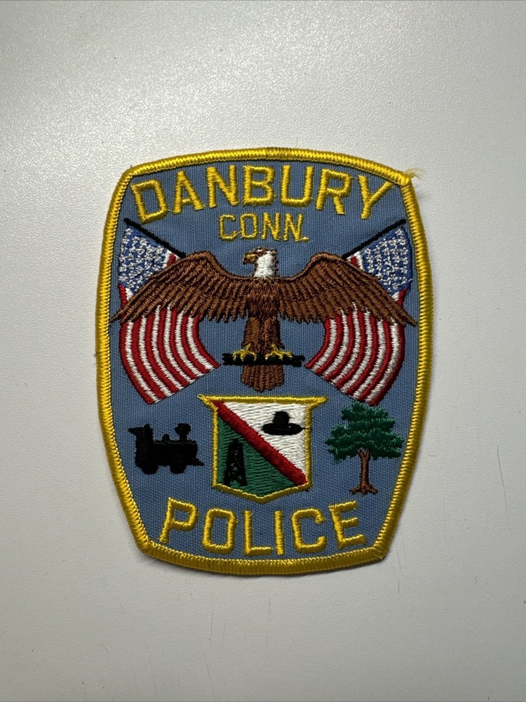 Obsolete Danbury CT Connecticut Police Patch