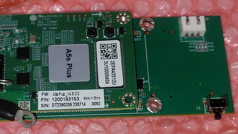 Nova Star A5 Plus LED control card Conversion Board 1200218211 1200183153