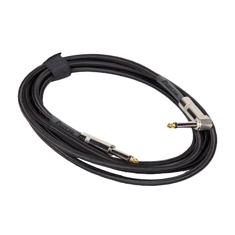 AZOR Audio Cable 10ft Pedal Cable Guitar Connector Shielded Noise Reduction Wire