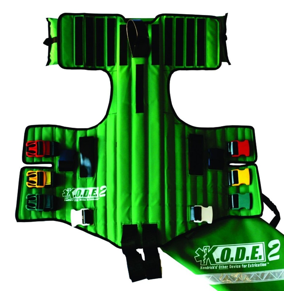 Kendrick KODE 2 Extrication Vest Patient Immobilization Device - Green
