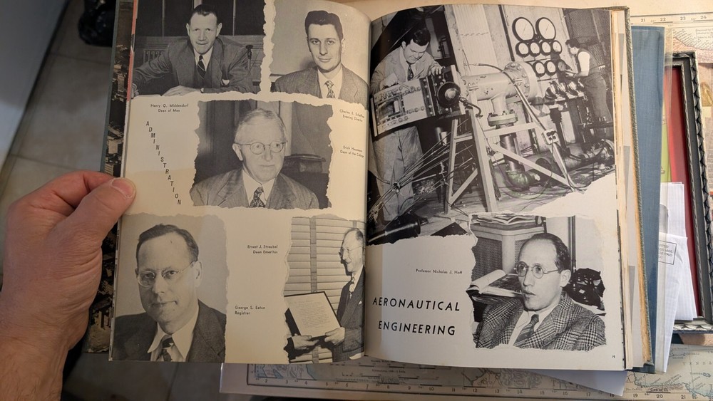 Polywog 1952 Brooklyn Polytechnic Institute Yearbook excellent original