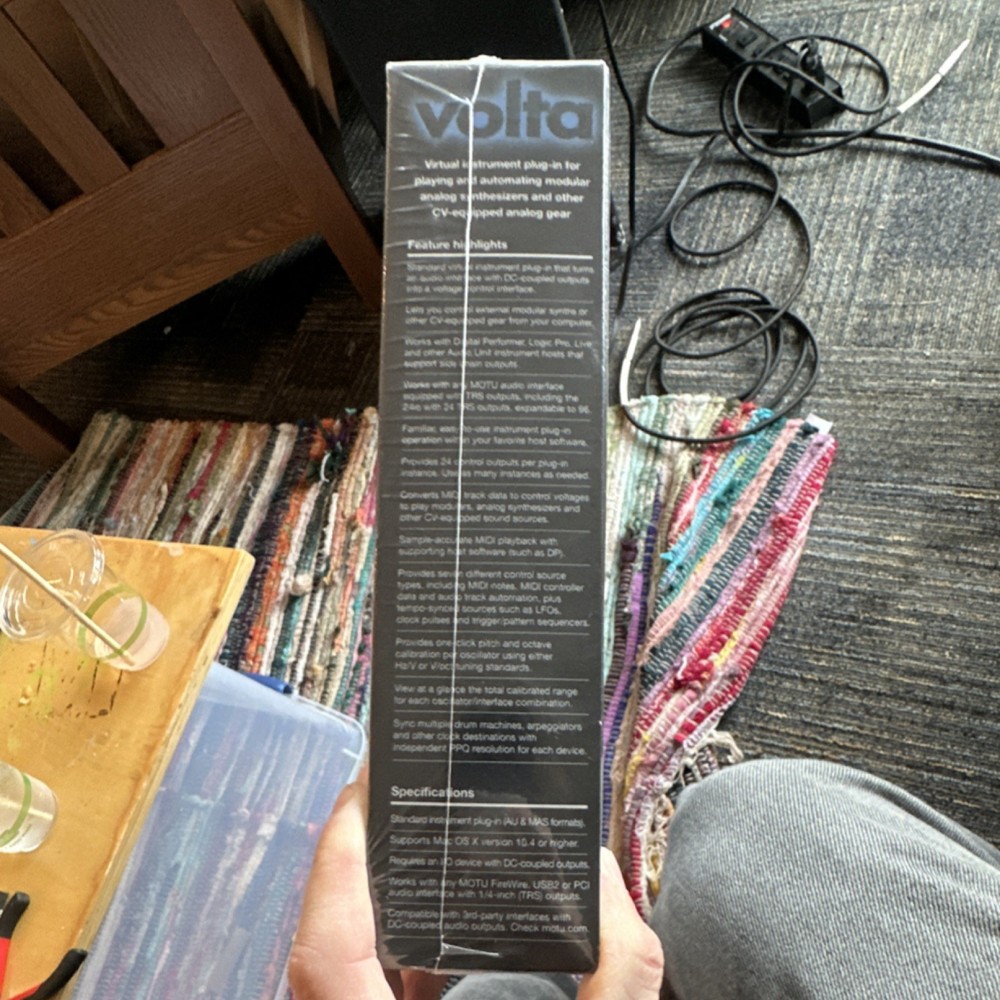 MOTU Volta MIDI Interface Plug-In Software, 24 Outputs, Pitch Calibration