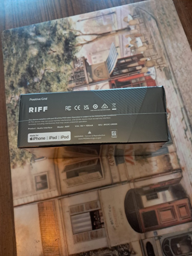New Factory Sealed Positive Grid Black Riff Audio Interface