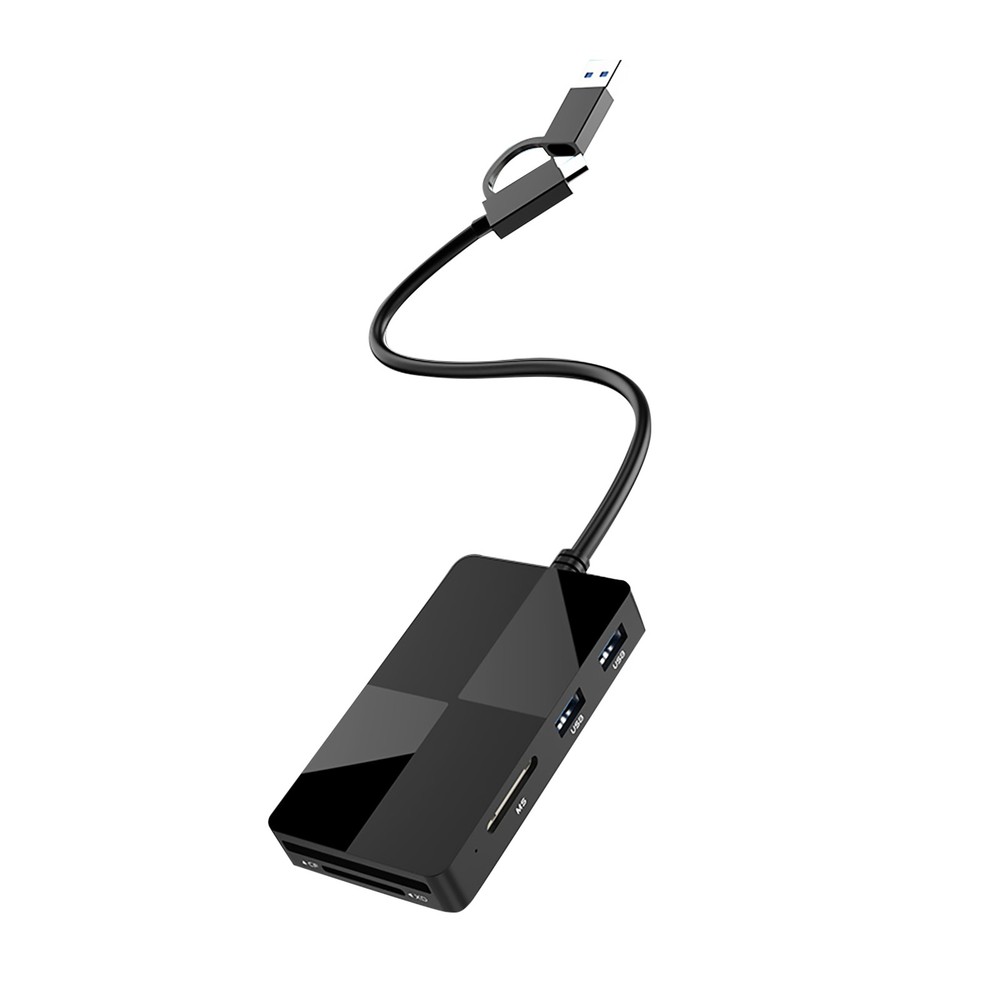 8-IN-1 USB 3.0 Type-C USB Memory Card Reader Accessories Fit for SD TF MS CF XD